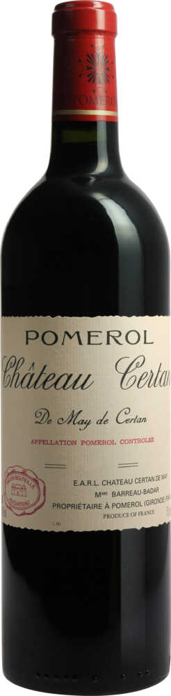 Chateau Certan De May Château    Ac Pomerol Pomerol 2018  0.75 L Flasche