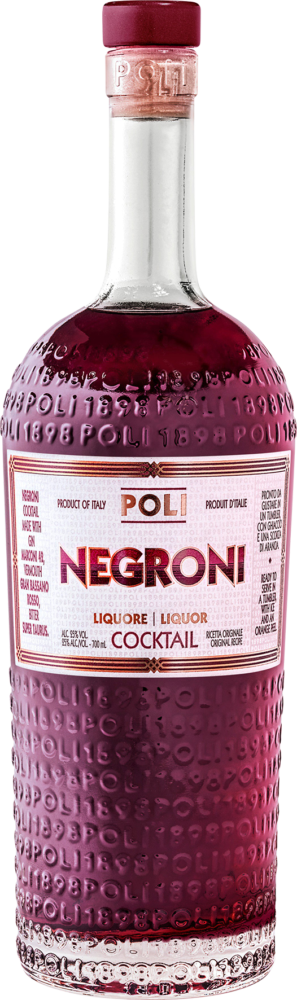 Jacopo Poli Negroni Cocktail Premix NV  0.7 L Flasche