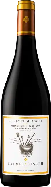 Calmel & Joseph Le Petit Miracle   Aop Côtes Du Roussillon Villages 2024  0.75 L Flasche