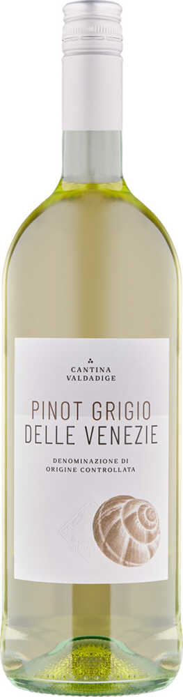 Cantina Valdadige Pinot Grigio Delle Venezie DOC 2025  1.0 L Flasche