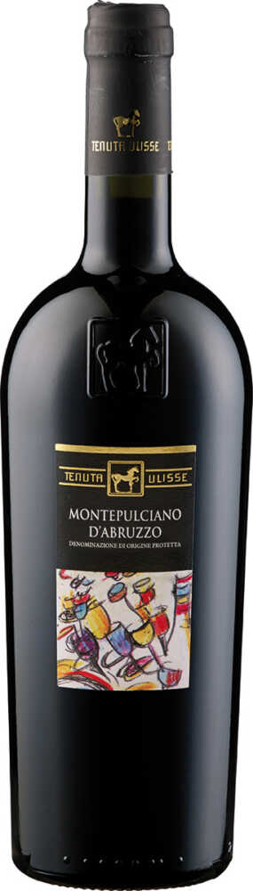 Tenuta Ulisse Montepulciano DAbruzzo Dop Abruzzen 2024  0.75 L Flasche