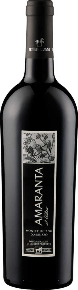 Tenuta Ulisse Amaranta Montepulciano DAbruzzo Dop Abruzzen 2023  0.75 L Flasche