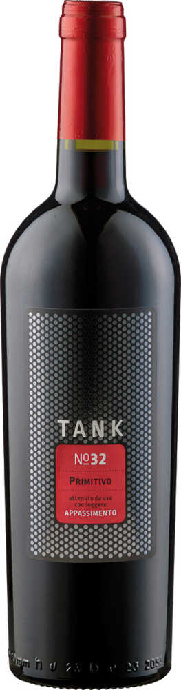 CAMIVINI S.P.A. Tank 32 Primitivo Puglia IGT Appassimento 2024  0.75 L Flasche