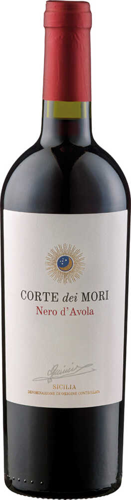 Corte dei Mori Nero DAvola Et. Bianca Sicilia Doc 2024  0.75 L Flasche
