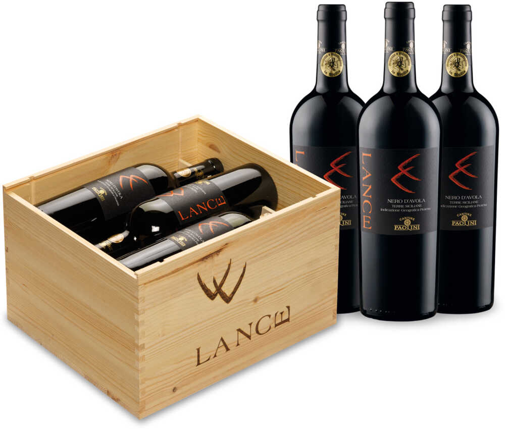 Lance Nero DAvola Sicilia DOC In 6er