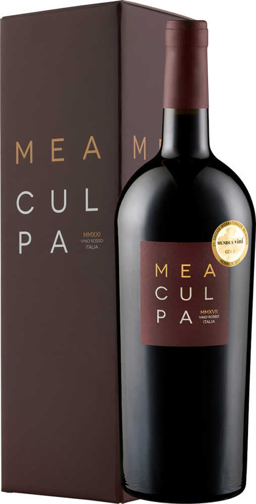 Mea Culpa Vino Rosso – Im Geschenkkarton – NV  1.5 L Magnum