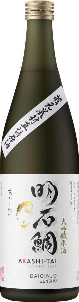 Akashi Sake Brewery Daiginjo Genshu NV  0.72 L Flasche