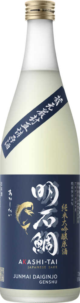 Akashi Sake Brewery Junmai Daiginjo Genshu 0.72 L Flasche