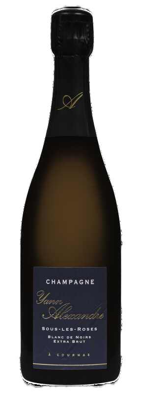 Champagne Alexandre Yann Sous Les Roses Blanc De Noirs Champagne AOC 2018  0.75 L Flasche