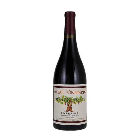 Vineyards Syrah Lorraine Alban Estate Vineyard