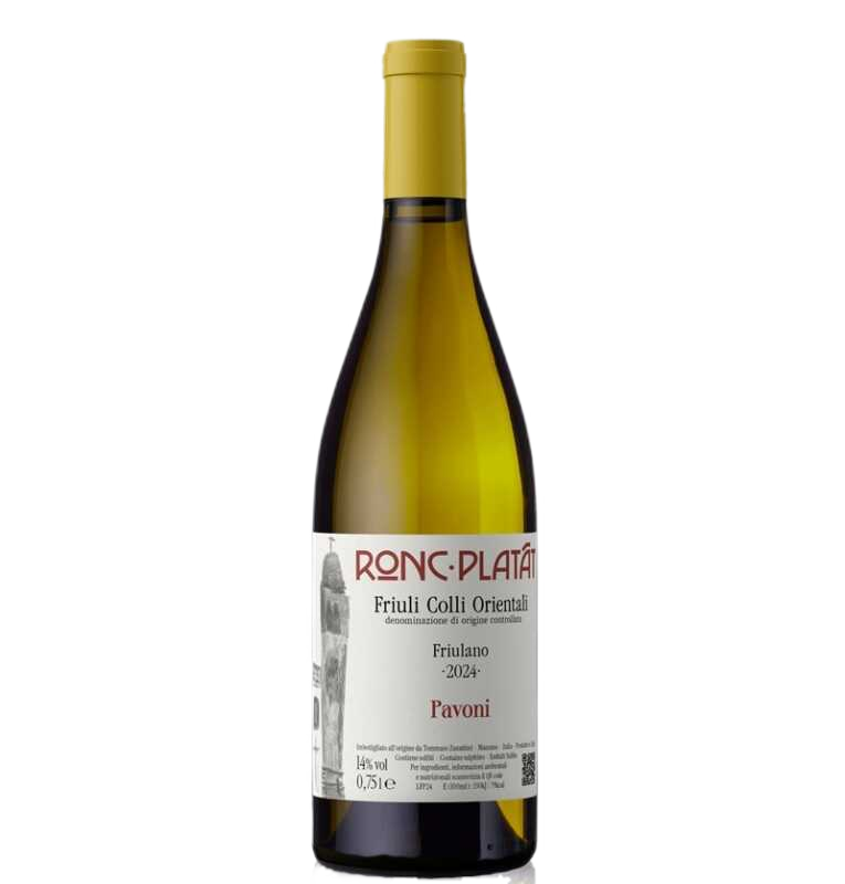Ronc Platat Friulano Pavoni 2024  0.75 L Flasche