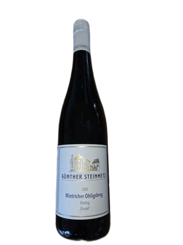 Günther Steinmetz Riesling Wintricher Ohligsberg Rondel 2023  0.75 L Flasche