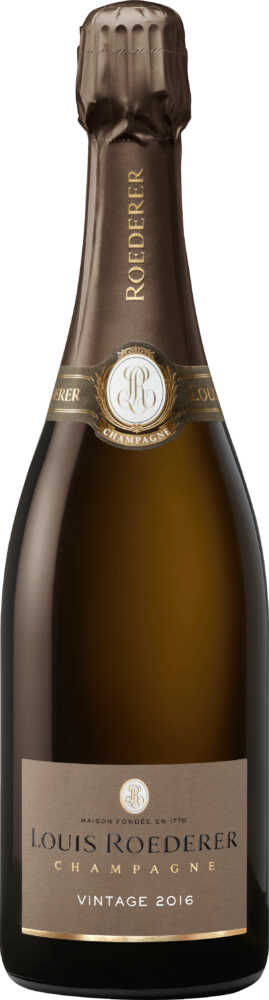 Champagne Louis Roederer Brut Jahrgang   Roederer 2016  0.75 L Flasche