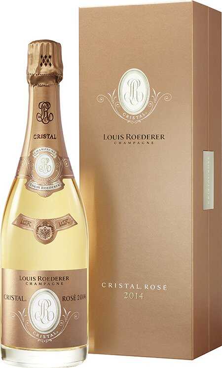 Champagne Louis Roederer Cristal Rosé Brut 2014  0.75 L Flasche