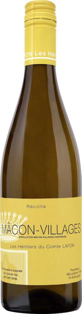 Les Héritiers du Comte Lafon Mâcon Villages 2023  0.75 L Flasche