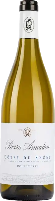 Pierre Amadieu Côtes Du Rhône Blanc Roule 2025  0.75 L Flasche