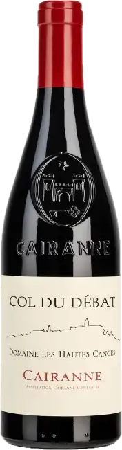 Domaine Les Hautes Cances Cairanne Rouge Col Du Débat 2020  0.75 L Flasche