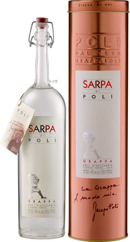 Grappa Sarpa Di In Geschenkröhre –
