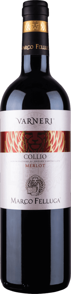 Marco Felluga Varneri Merlot Collio Doc 2023  0.75 L Flasche