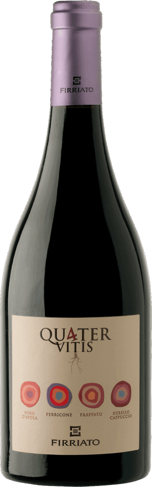 Firriato Quater Vitis Rosso Terre Siciliane IGT 2021  0.75 L Flasche