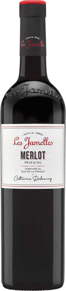Les Jamelles Merlot  Classiques Igp Pays DOc 2024  0.75 L Flasche
