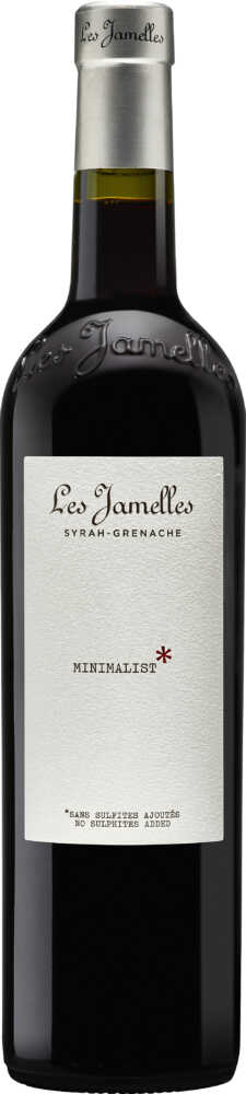 Les Jamelles Syrah-Grenache Minimalist Sans Sulfites Ajoutés Igp Pays DOc 2025  0.75 L Flasche