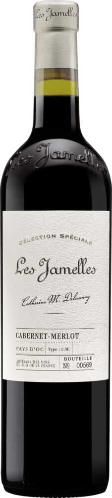 Les Jamelles Cabernet-Merlot Sélection Spéciale Igp Pays DOc 2024  0.75 L Flasche
