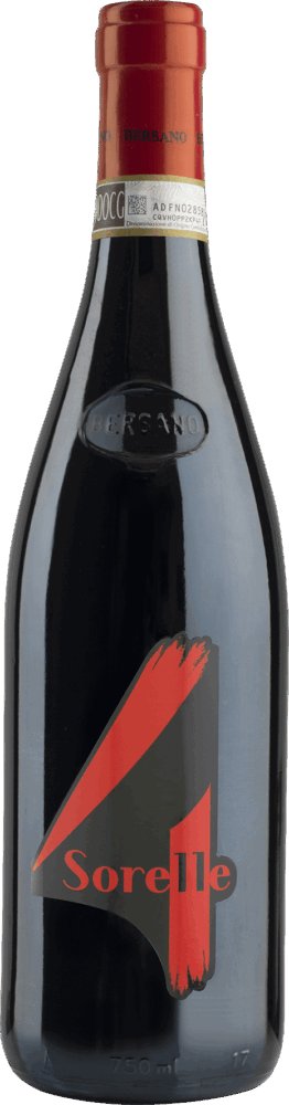 Bersano 4 Sorelle Barbera DAsti DOCg 2024  0.75 L Flasche