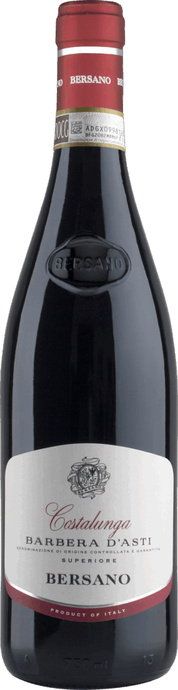 Bersano Costalunga Barbera DAsti Docg Superiore 2023  0.75 L Flasche