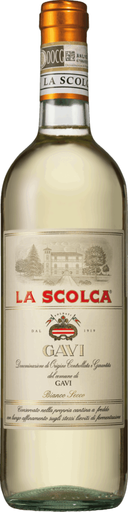La Scolca Etichetta Bianca Gavi Del Comune Di Gavi Docg 2025  0.75 L Flasche