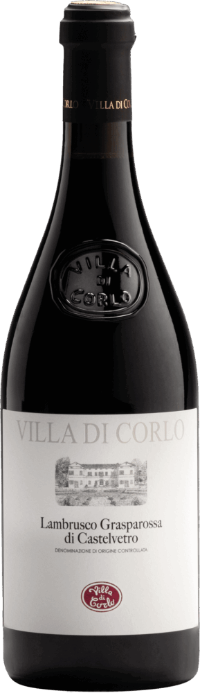 Villa di Corlo Lambrusco Grasparossa  Castelvetro Doc Secco 2025  0.75 L Flasche