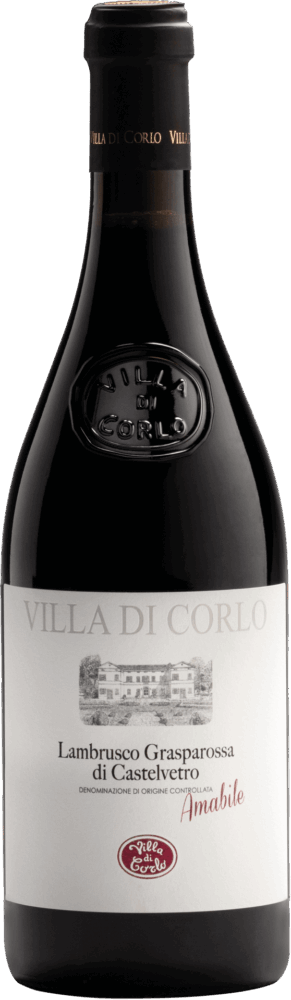 Villa di Corlo Lambrusco Grasparossa  Castelvetro Doc Amabile 2025  0.75 L Flasche