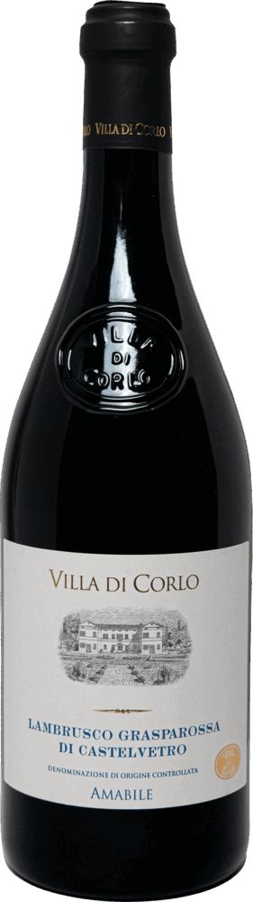 Villa di Corlo Lambrusco Grasparossa  Castelvetro DOC Amabile 2024  0.75 L Flasche