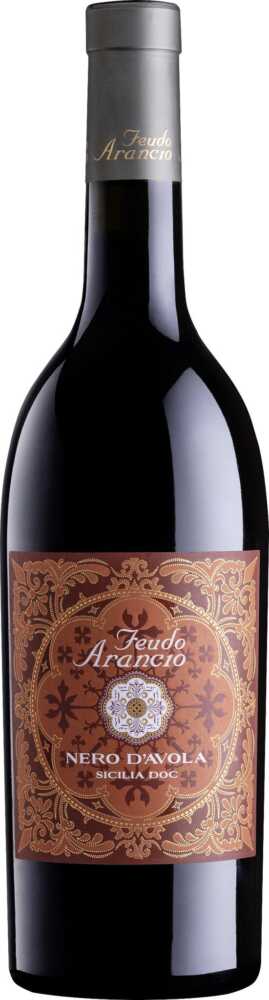 Feudo Arancio Nero DAvola Sicilia Doc 2024  0.75 L Flasche