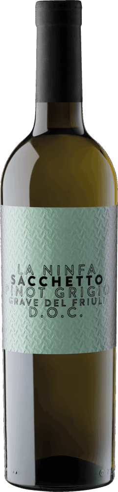 Sacchetto La Ninfa Pinot Grigio Grave Del Friuli Doc 2025  0.75 L Flasche