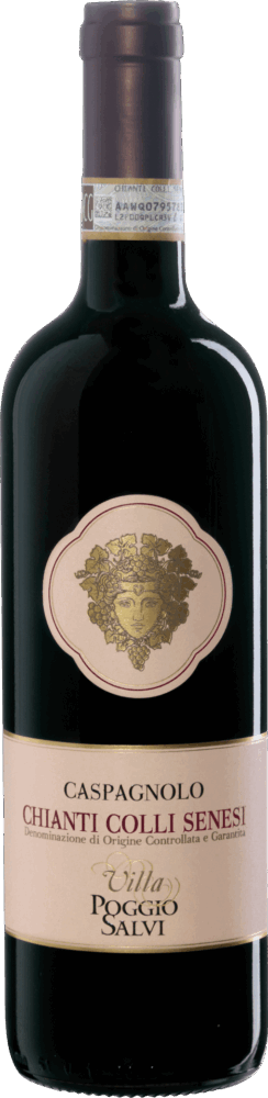 Villa Poggio Salvi Caspagnolo Chianti Colli Senesi DOCg 2024  0.75 L Flasche