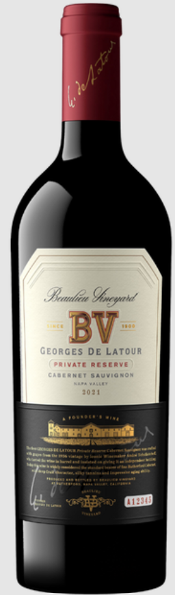 Georges De Latour Private Reserve Cabernet Sauvignon
