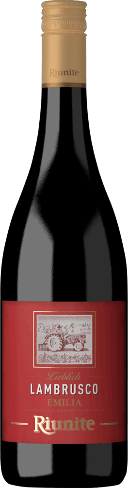 Cantine Riunite Lambrusco Dolcezza Rosso Emilia IGT NV  0.75 L Flasche