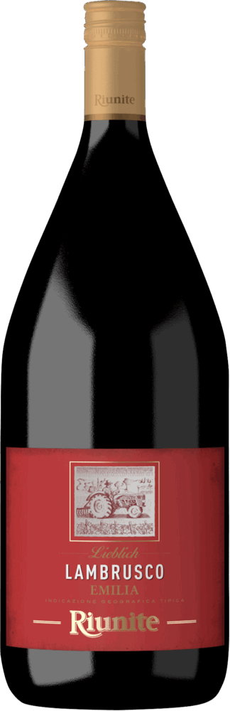 Cantine Riunite Lambrusco Dolcezza Rosso Emilia IGT NV  1.5 L Magnum