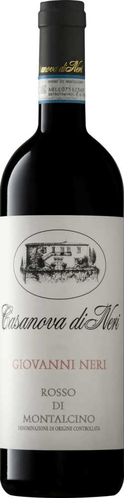 Casanova di Neri Giovanni  Rosso  Montalcino Doc Toskana 2021  0.75 L Flasche