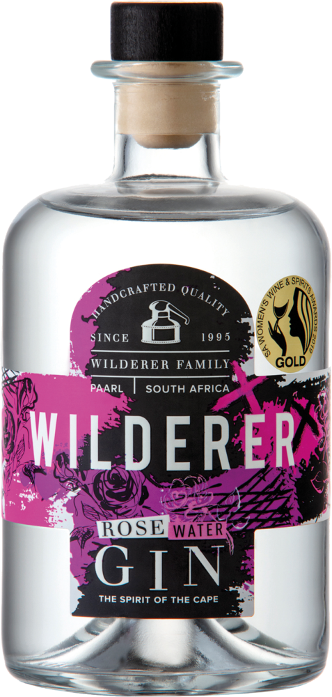 Wilderer Rose Water Gin NV  0.5 L Flasche