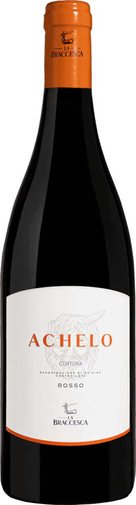La Braccesca Achelo Rosso Cortona Doc Chianti 2024  0.75 L Flasche