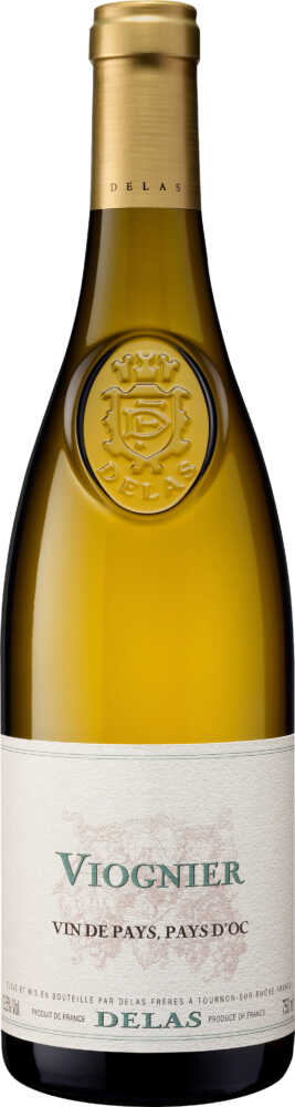 Delas Frères Viognier Vin De Pays DOc Drôme 2025  0.75 L Flasche