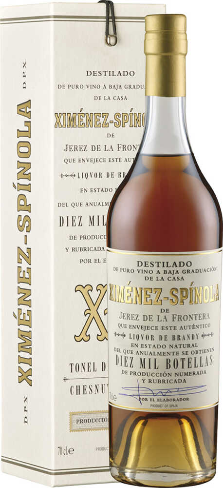 Ximénez-Spinola Brandy Criadera 10.000 Botellas NV  0.7 L Flasche