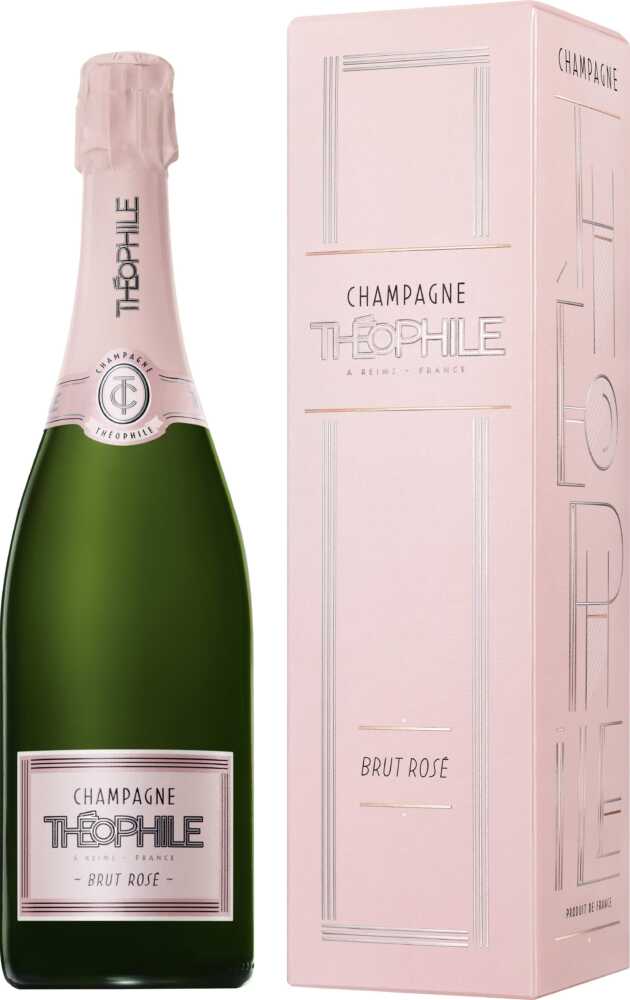 Théophile Roederer Rosé Brut  In Gp Champagne Théophile NV  0.75 L Flasche