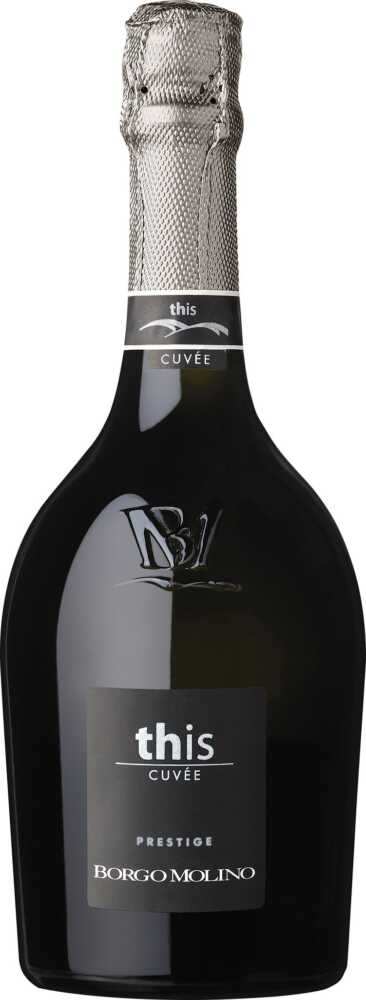 Borgo Molino Vigne & Vini This Prestige Brut Vino Spumante, Marca Trevigiana I.G.T. NV  0.75 L Flasche