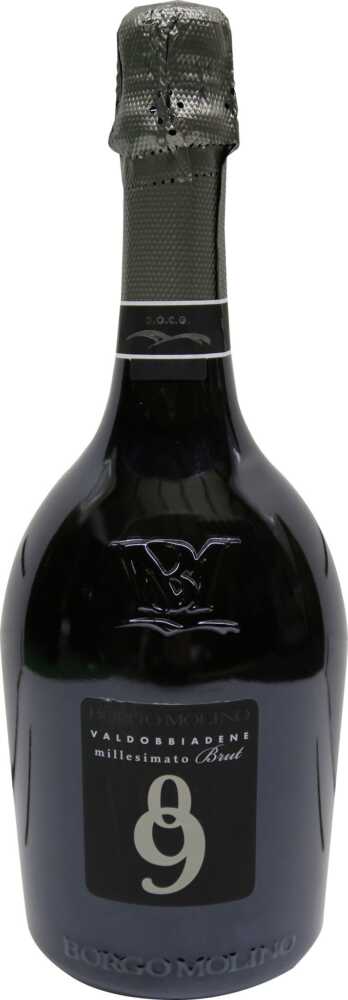 Borgo Molino Vigne & Vini Prosecco Superiore Millesimato Rive Di Guia Vino Spumante Valdobbiadene DOCg 2024  0.75 L Flasche