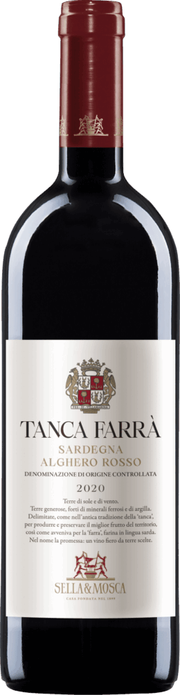 Sella & Mosca Tanca Farrà Alghero Rosso DOC 2022  0.75 L Flasche