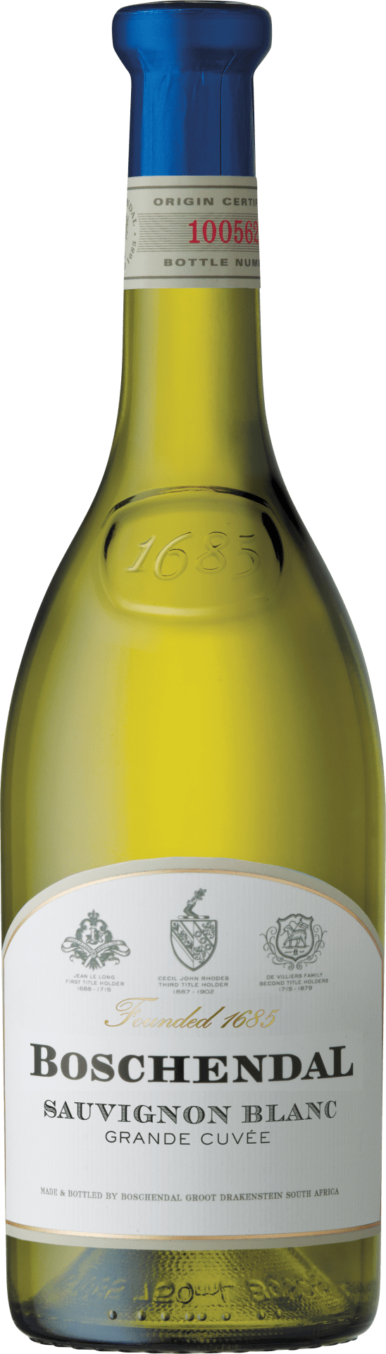 Boschendal 1685 Sauvignon Blanc Grande Cuvée 2024  0.75 L Flasche