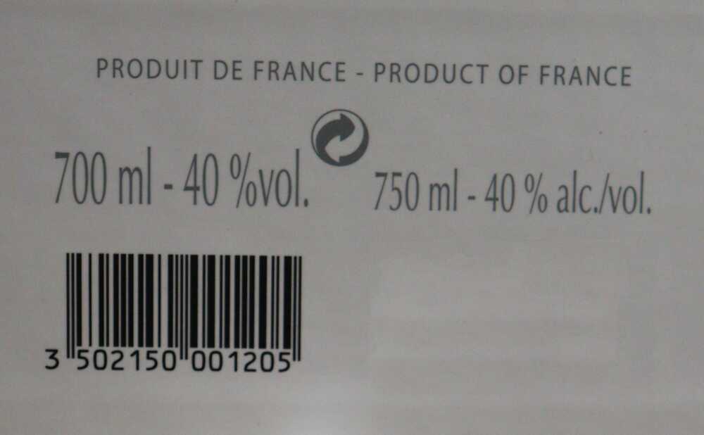 L de  Grande Champagne, Karaffe In Geschenkpackung, Mind. 30 J. Fassreife